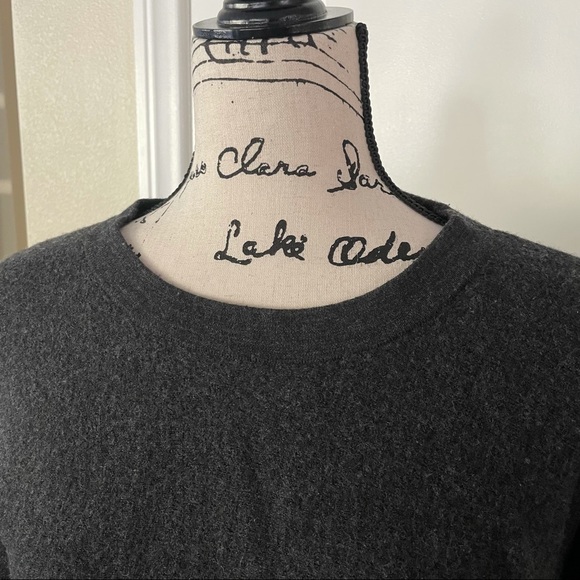 COS Dark Gray Kimono Inspired Wool Sweater - Picture 10 of 12